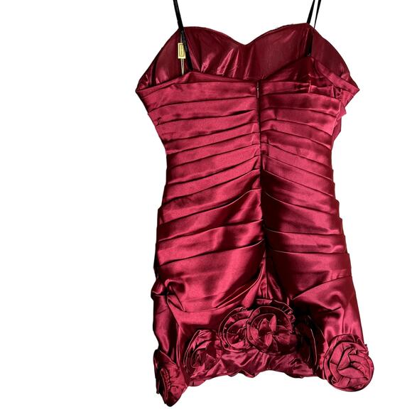 Nox Anabel Mini Strapless Dress Women Size XL Neckline Party Prom Homecoming - Picture 3 of 16